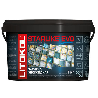 Эпоксидный состав для укладки и затирки мозаики LITOKOL STARLIKE EVO S.202 NATURALE 485220002
