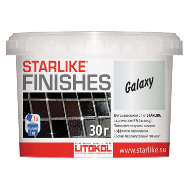 Декоративная добавка LITOKOL GALAXY перламутровая для Starlike 0,03 кг 478070002