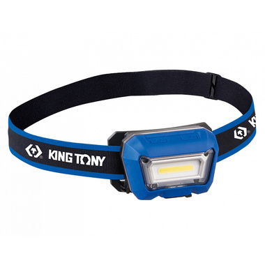 Светодиодный фонарь KING TONY, налобный, 1 Led COB, 3,7 В 9TA52A