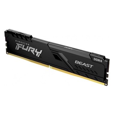 Модуль памяти Kingston Fury Beast Black DDR4 DIMM 3200Mhz PC25600 CL16 - 16Gb KF432C16BB/16