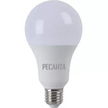 Лампа светодиодная РЕСАНТА LL-R-A80-20W-230-4K-E27 (76/1/22) 4606059029304