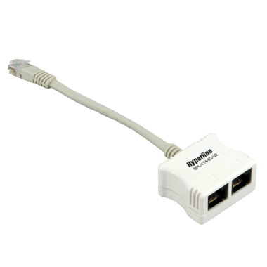 Разветвитель Hyperline SPL-YT4-E2-U2 RJ-45 4Pr.T568A/T568B 2Pr.10BASE + 2Pr.USOC 34526