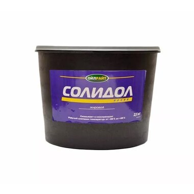 Жировой солидол OILRIGHT 2.1 кг, ведро 6016