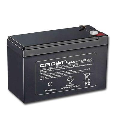 Аккумулятор CBT-12-9.2 (9.2 Ач; 12 В) CROWN