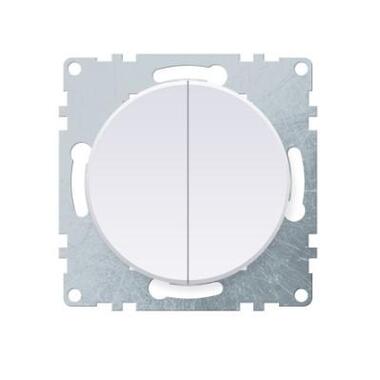 Двойной выключатель OneKeyElectro, цвет белый (уп.10 шт) 1E31501300
