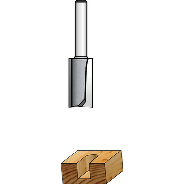 Фреза пазовая (16х38х80 мм; Z2; хвостовик 12 мм) WPW P261602 W.P.W.