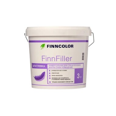 Шпатлевка финишная Finn Filler 3 л TIKKURILA 51470