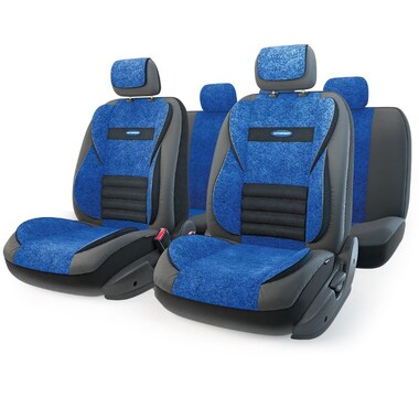 Авточехлы AUTOPROFI MULTI COMFORT MLT-1105GV BK/BL M MLT-1105GV BK/BL (M)