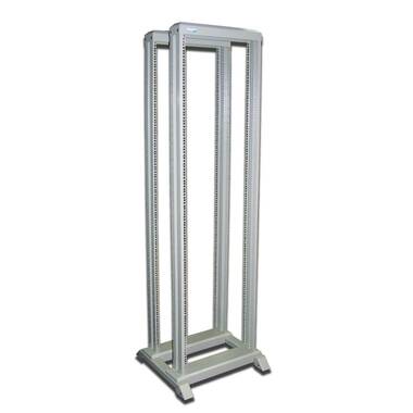 Двухрамная стойка TWT 38U, 600x800, серая RACK2-38U-6x8