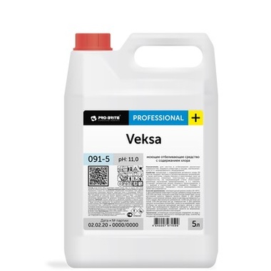 Моющее отбеливающее средство Pro-Brite VEKSA с содержанием хлора, 5 л 091-5