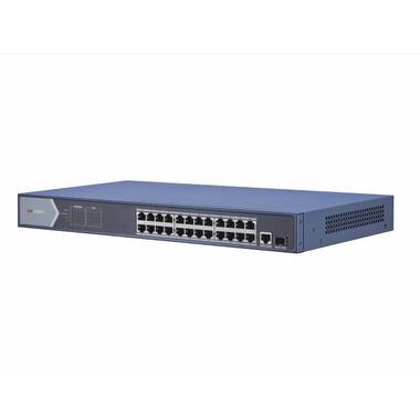 24-х портовый неуправляемый коммутатор Hikvision DS-3E0526P-E/M 23970