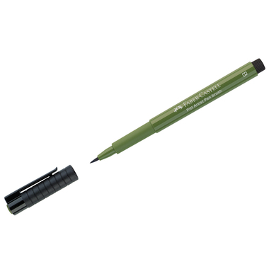 Капиллярная ручка Faber-Castell Pitt Artist Pen Brush цвет 174 хром зеленый непрозрачный 167476
