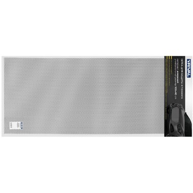 Универсальная сетка для защиты радиатора Rival 1000х400 R10, черная, 1 шт (индивидуальная упаковка) INDIV.ZS.1001.2