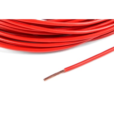 Провод ПВАМ CARGEN красный, 2,5 кв.мм, 100 м, бухта AX3581001