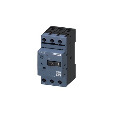 Автоматический выключатель для защиты электродвигателя Siemens N-расцептель 3 A, 3RV10110CA10