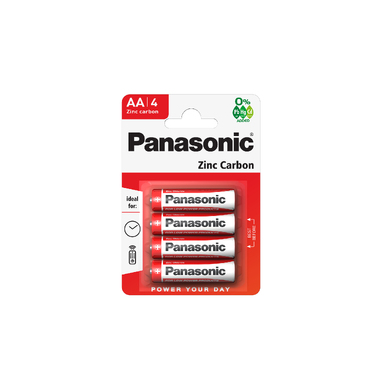 Батарейка Panasonic R6 Zinc Carbon BL4 166