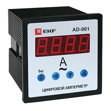 Цифровой амперметр EKF AD-961 на панель, однофазный PROxima ad-961
