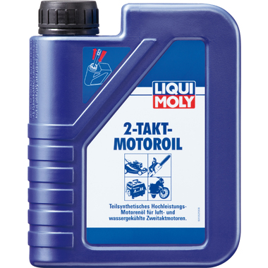 Полусинтетическое моторное масло для 2-тактных двигателей 1л LIQUI MOLY 2-Takt-Motoroil 3958