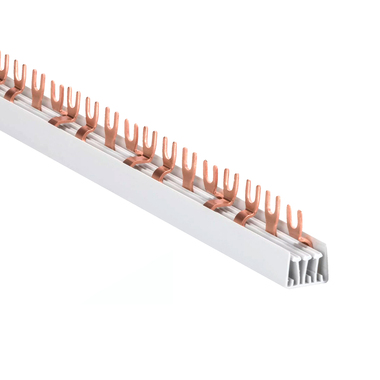 Соединительная шина ANDELI 4П, 63A, FORK, вилка, 1м ADL16-253