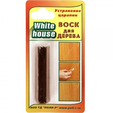 Воск для дерева White House (венге темный № 36; 15 гр) 14258