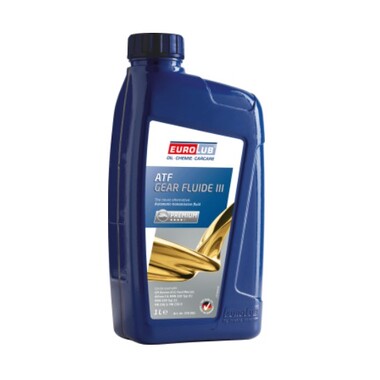 Масло для АКПП/ ГУР/ATF III EUROLUB GEAR FLUIDE III Transmission Oil, 1л 378001