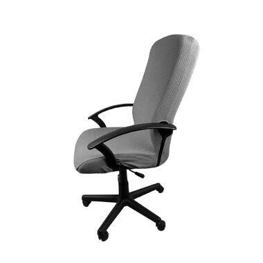 Чехол на мебель для компьютерного кресла ГЕЛЕОС 315Л, размер L, кубик, серый ГЧ00315Л