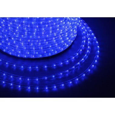 Гирлянда Neon-Night Дюралайт LED фиксинг 2W - СИНИЙ d=13мм, 36LED/м, модуль 2м 121-123