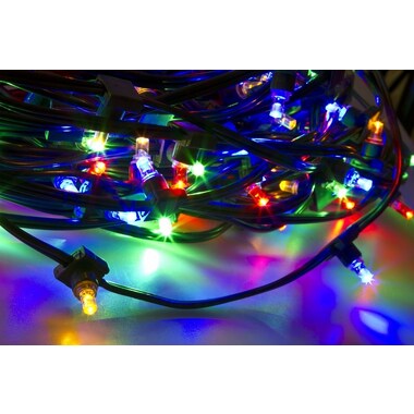 Гирлянда Neon-Night Клип лайт 12В, 100м, шаг 150 мм, 660 LED МУЛЬТИ RGYB, с трансформатором 325-129