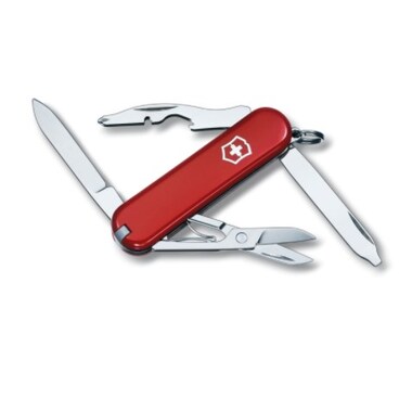 Нож-брелок 58 мм, 10 функций, красный Victorinox Classic Rambler 0.6363