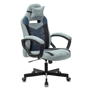 Игровое компьютерное кресло Бюрократ VIKING 6 KNIGHT синий текстиль/экокожа VIKING 6 KNIGHT BL