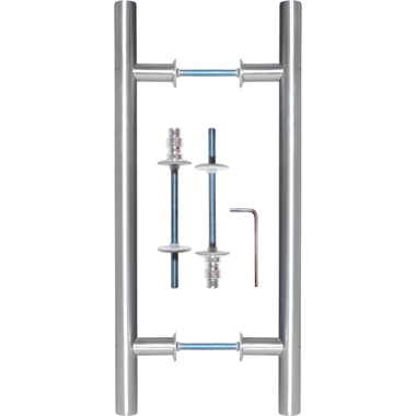 Дверная ручка скоба прямая DOORLOCK DL PHS11/25/2ст/300/450 SS 73656