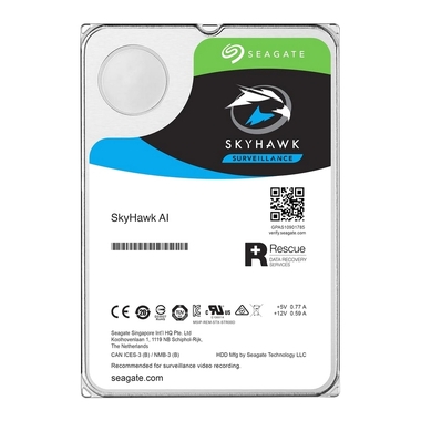 Жесткий диск Seagate SATA-III 10TB ST10000VE001 SkyHawk 7200rpm 256Mb 3.5" (ST10000VE001)
