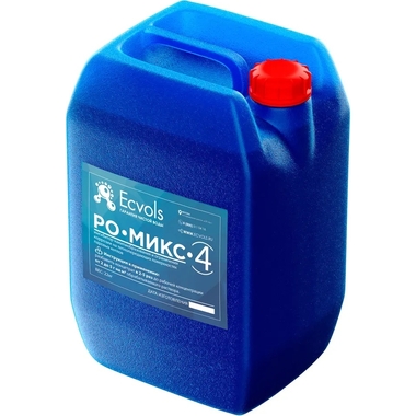 Ингибитор накипеобразования и коррозии систем отопления Ecvols РО-Микс-КО-4, 20 л, 22 кг 00.00011649