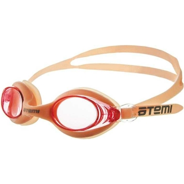 Очки для плавания ATEMI силикон, бежевый/розовый, N7103 00000042658