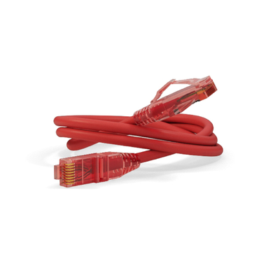 Патч-корд Hyperline PC-LPM-UTP-RJ45-RJ45-C5e-2M-LSZH-RD U/UTP, Cat.5e 100% Fluke Componen 229965