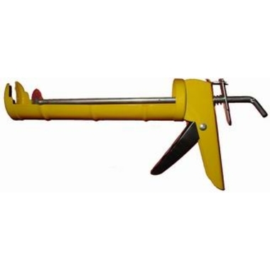Полукорпусной пистолет для герметика SKRAB желтый 26197