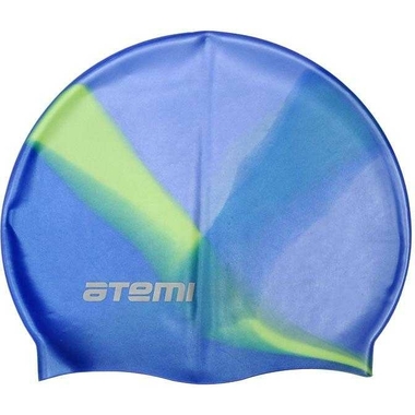 Шапочка для плавания ATEMI мультиколор, силикон, MC207 00000030106