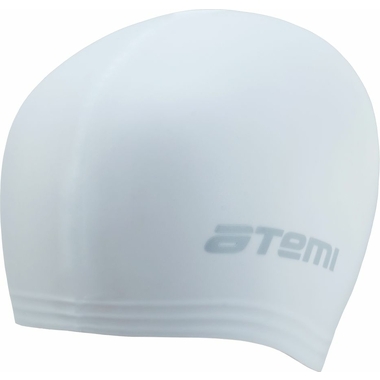 Шапочка для плавания ATEMI тонкий силикон, белая, TC407 00000098096