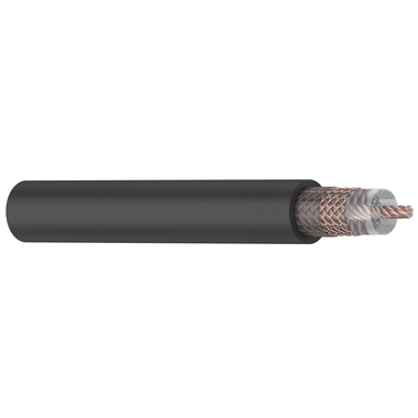 Коаксиальный кабель REXANT RG-213, 50 Ом, Cu/Cu, 96%, бухта 100 м, черный 01-2041