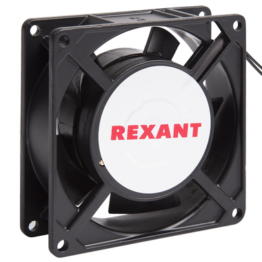 Осевой вентилятор для охлаждения REXANT RX 92х92х25 мм 220 В 72-6090