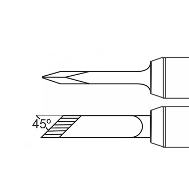 Наконечник (4.5х15.1 мм; ножевидный) для PS900 METCAL SFV-DRK45A