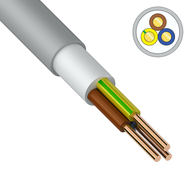 Кабель NUM-J ККЗ 3x2,5 мм2 100 м ГОСТ 01-8705