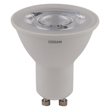 Светодиодная лампа OSRAM LED STAR, PAR16, 5Вт, GU10 370 Лм, 3000 К, теплый белый свет 4058075403376