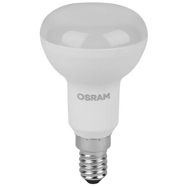 Светодиодная лампа OSRAM LED Value R E14 560лм 7Вт замена 60Вт 3000К теплый белый свет 4058075581661