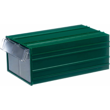 Пластиковый короб СТЕЛЛА-ТЕХНИК 140х250х100мм, С-2-зеленый-прозрачный STELLA