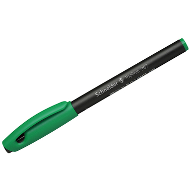 Капиллярная ручка Schneider Topliner 967 зеленая, 0,4 мм 9674