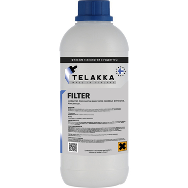 Средство для очистки всех типов сажевых фильтров Telakka FILTER 1л