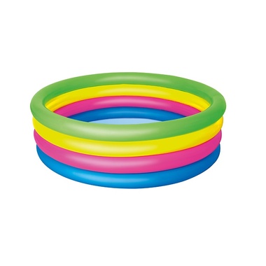 Детский круглый бассейн Bestway разноцветный 157х46 см, 522 л 51117 BW