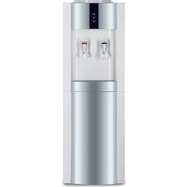 Напольный кулер ECOTRONIC Экочип V21-LF white+silver c холодильником ETK11421/