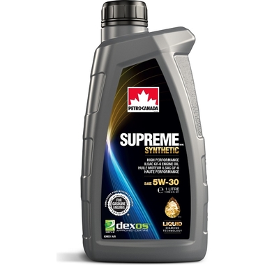 Моторное масло PETRO-CANADA SUPREME SYNTHETIC 5W-30 1л MOSYN53C12